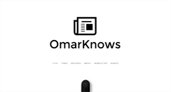 Desktop Screenshot of omar.shahine.com